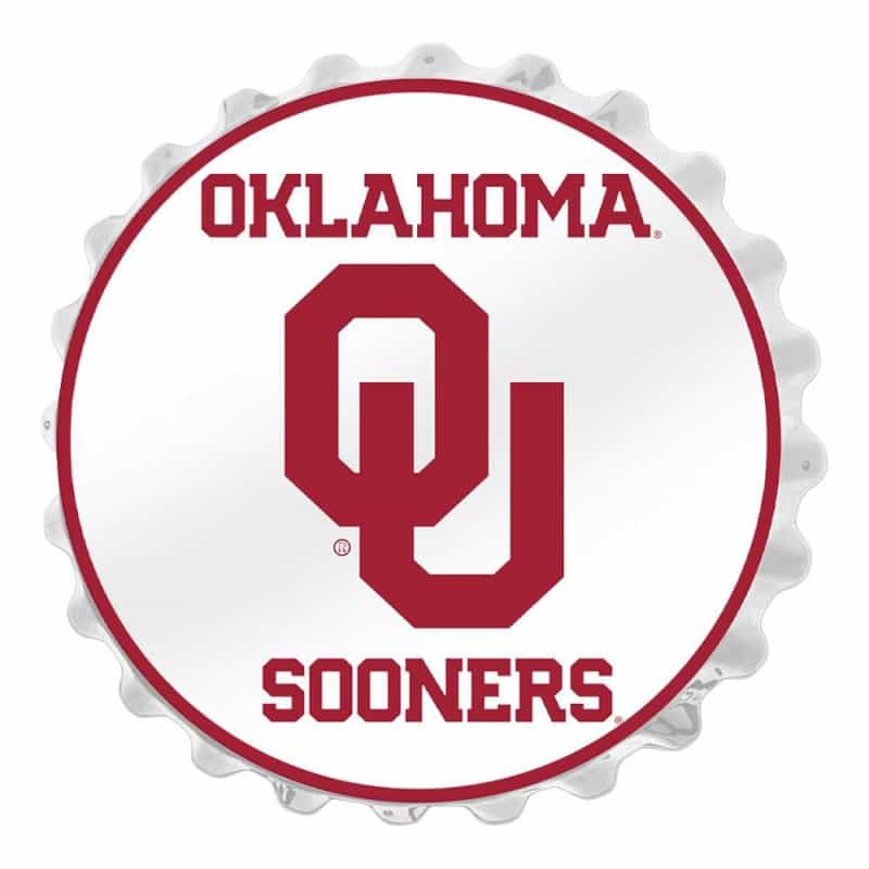 Oklahoma Sooners: Bottle Cap Wall Sign