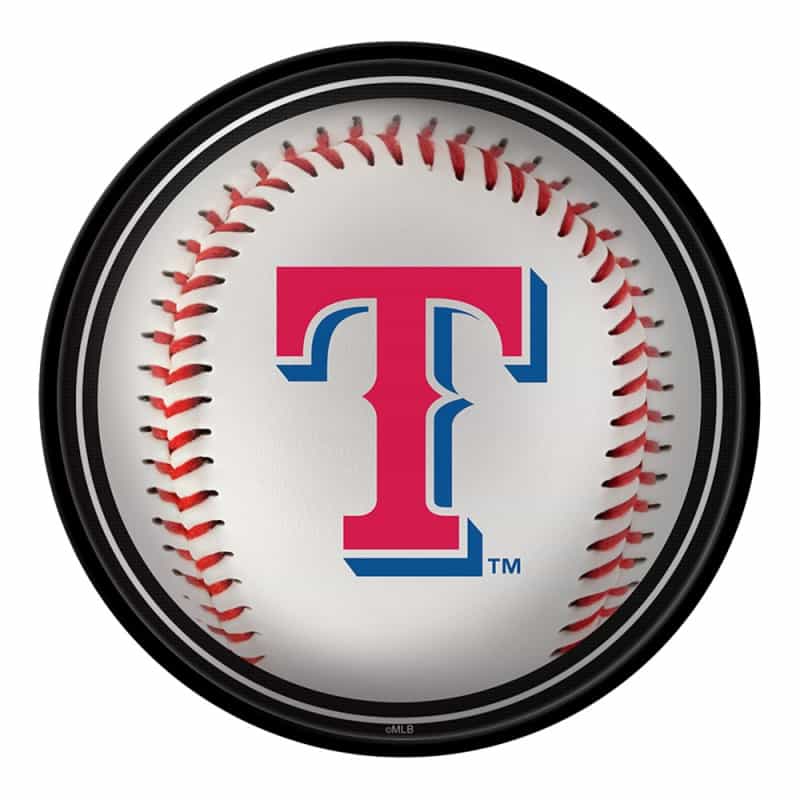 Texas Rangers: Baseball - Modern Disc Wall Sign