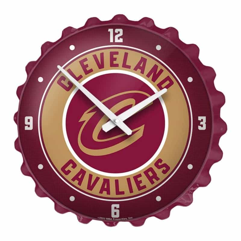 Cleveland Cavaliers: Bottle Cap Wall Clock