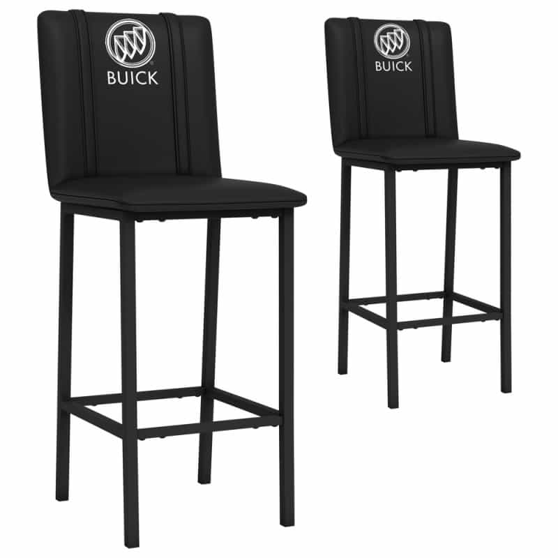 Bar Stool 500 With Buick Logo Set Of 2
