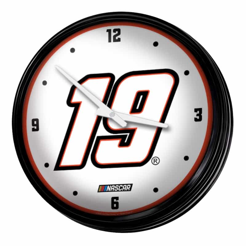 Martin Truex, Jr.: Retro Lighted Wall Clock