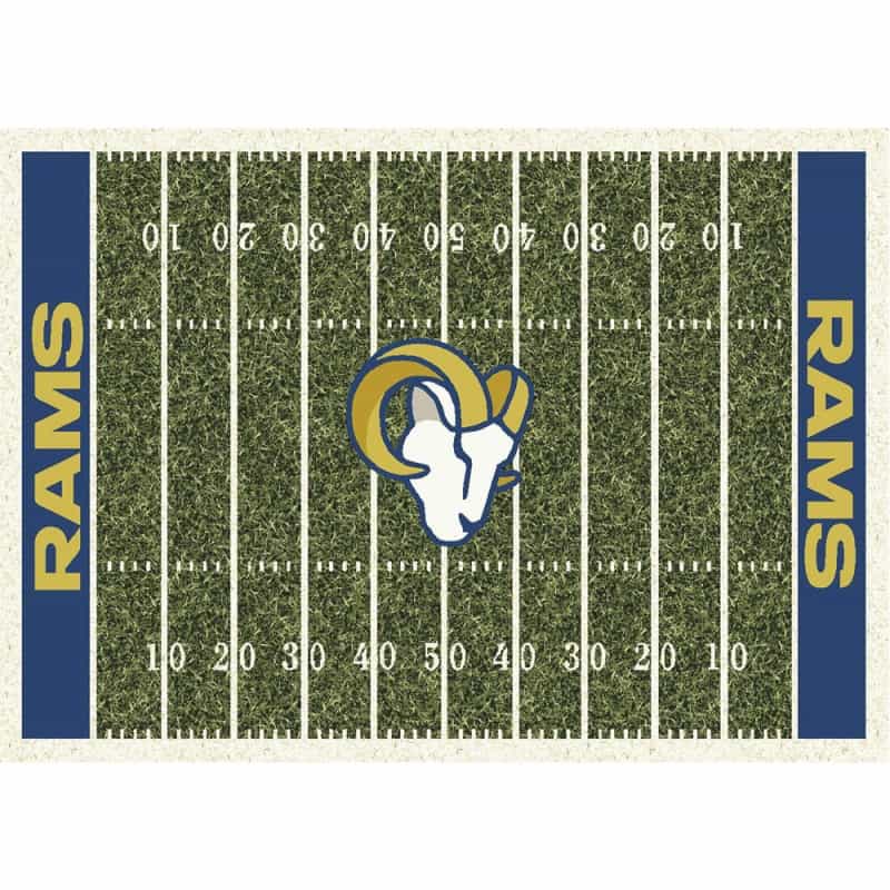 Los Angeles Rams 4X6 Homefield Rug
