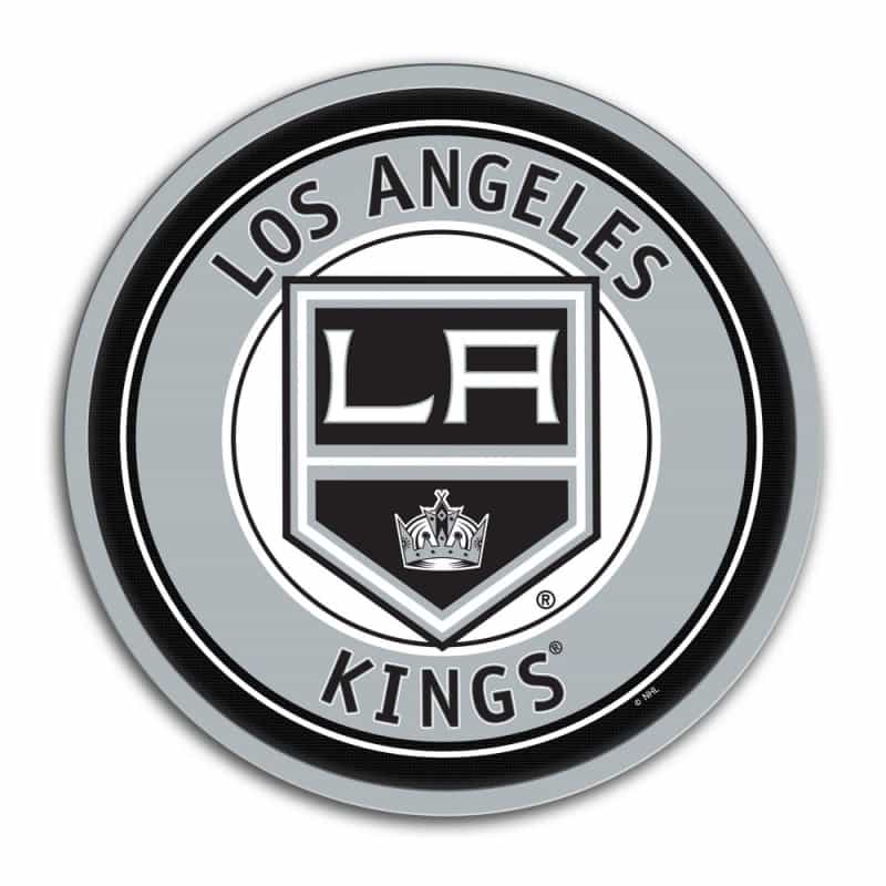 Los Angeles Kings: Modern Disc Wall Sign