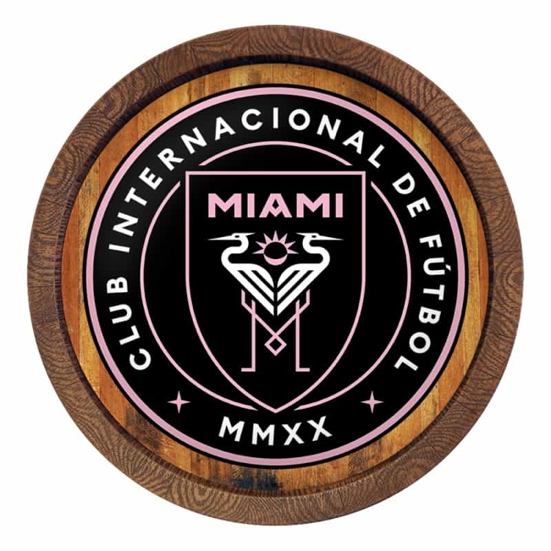 Inter Miami Cf: "Faux" Barrel Top Sign