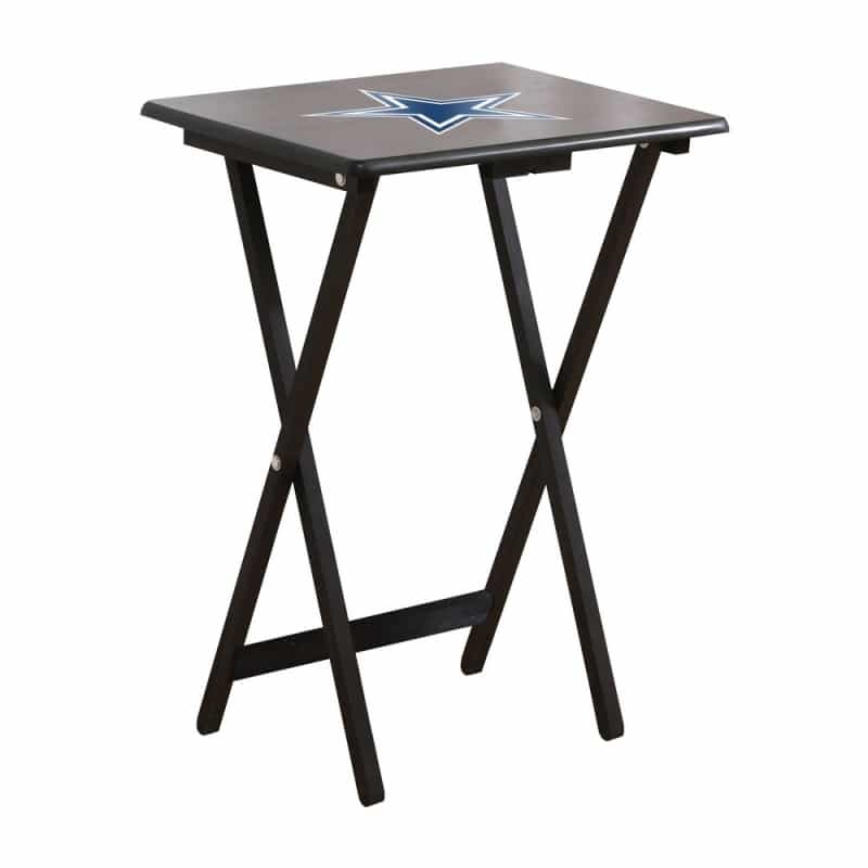 Dallas Cowboys 4 Tv Trays With Stand