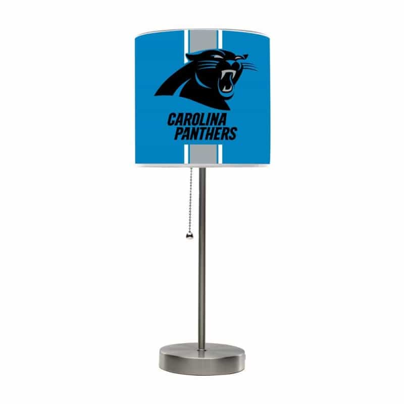 Carolina Panthers Chrome Lamp