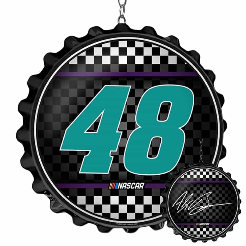 Alex Bowman: Bottle Cap Dangler