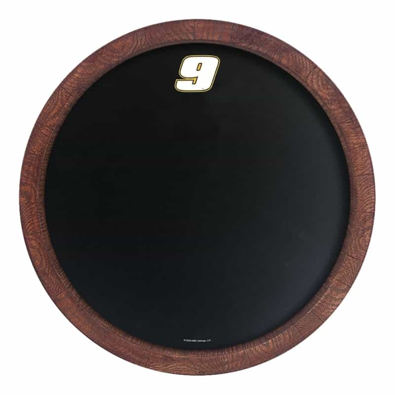 Chase Elliott: Chalk "Faux" Barrel Top Sign