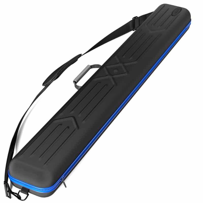 Casemaster Parallax Pro Billiard Cue Case (Pool Stick Case) Blue