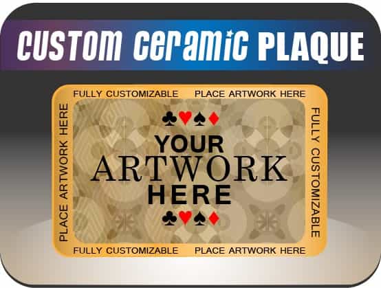 Custom Ceramic Plaque - Customizable, Plaque Size: Rb015 53Mm X 85Mm