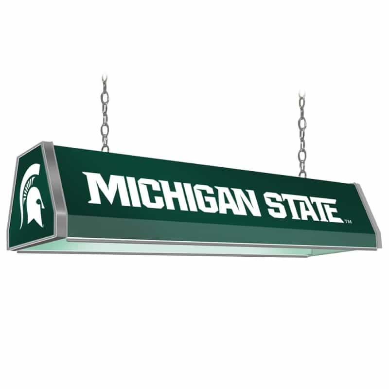 Msu - Michigan State Spartans 38" Standard Pool Table Light-Green