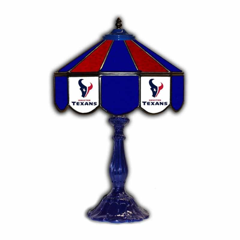 Houston Texans 21" Glass Table Lamp