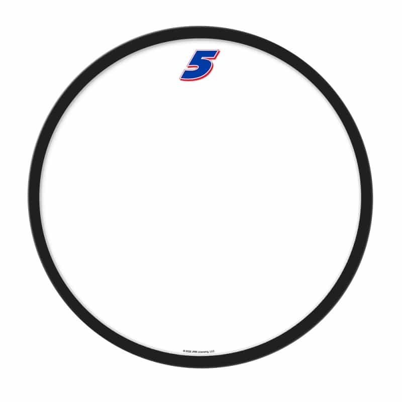 Kyle Larson: Modern Disc Dry Erase Wall Sign