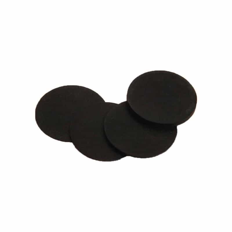 Imperial Rubber Shims, 3" Diameter X 1/8 " Thick, Bag Of 25