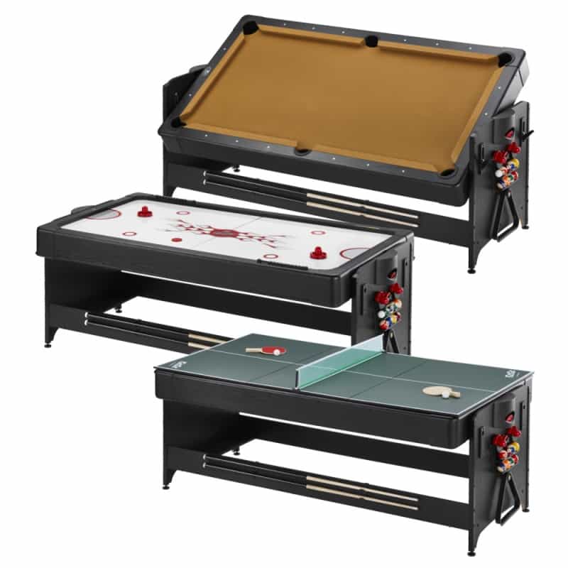 Fat Cat Original 3-In-1 7' Pockey Multi-Game Table Tan