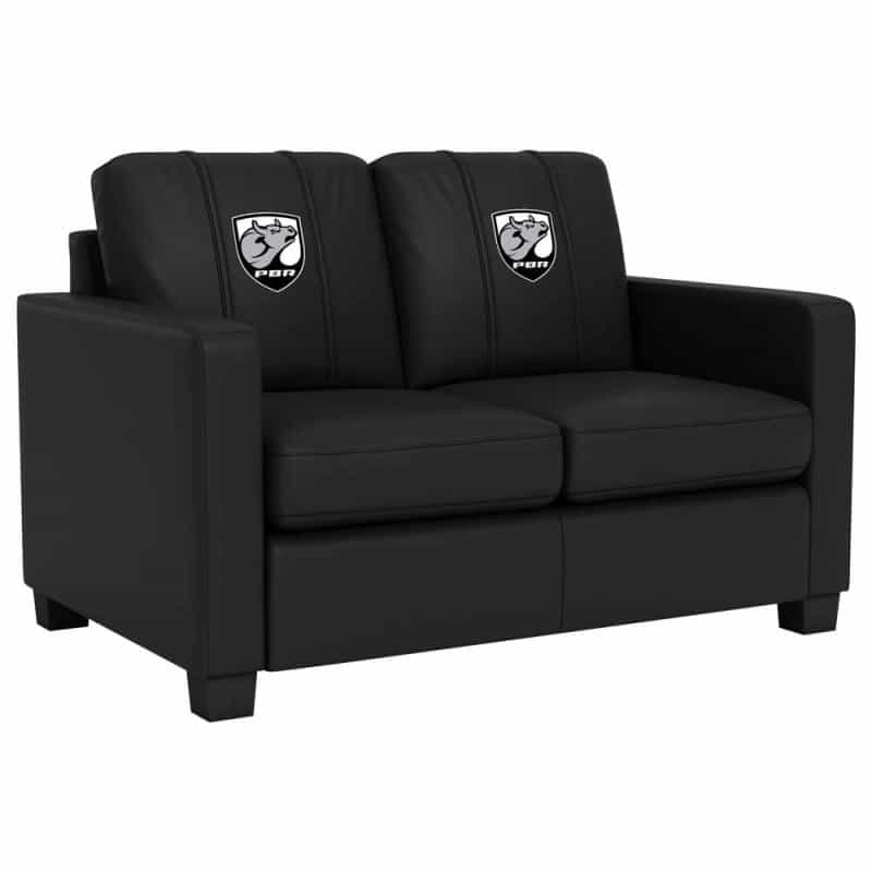 Dyno Stationary Loveseat With Professional Bull Riders Bull Head Shield Logo
