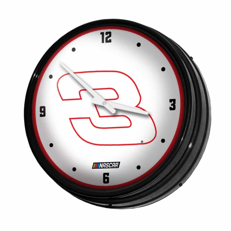 Austin Dillon: Retro Lighted Wall Clock