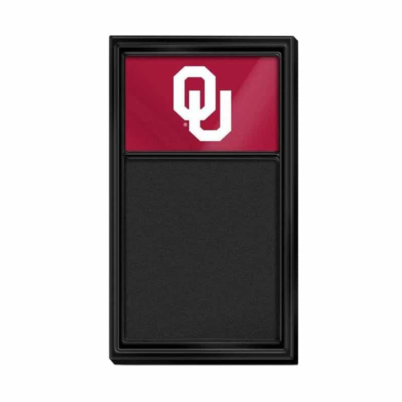 University Of Oklahoma Sooners Team Board Chalkboard-Primary Logo