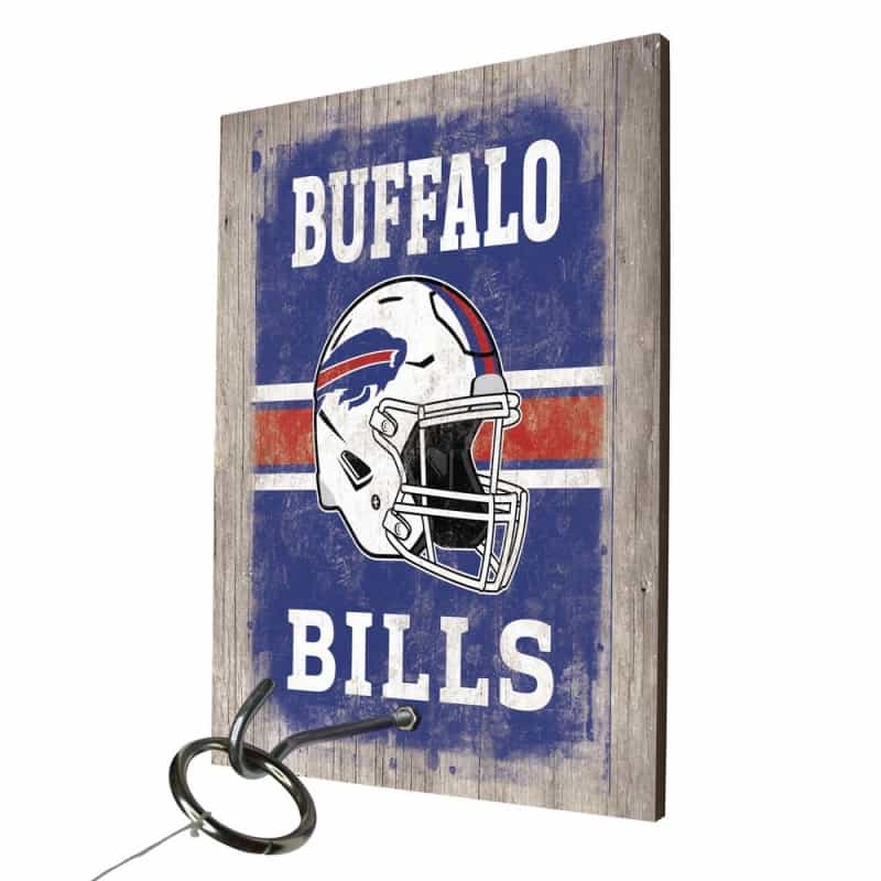 Buffalo Bills Hook And Ring Toss Game - 11In X 8In X .25 In