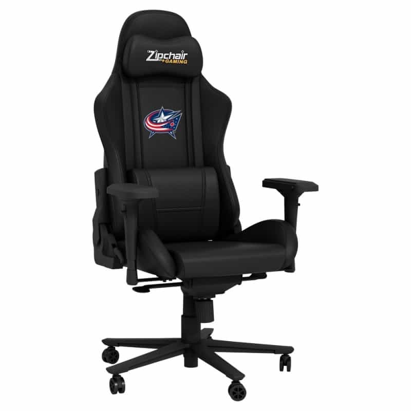 Xpression Pro Gaming Chair With Columbus Blue Jackets Logo