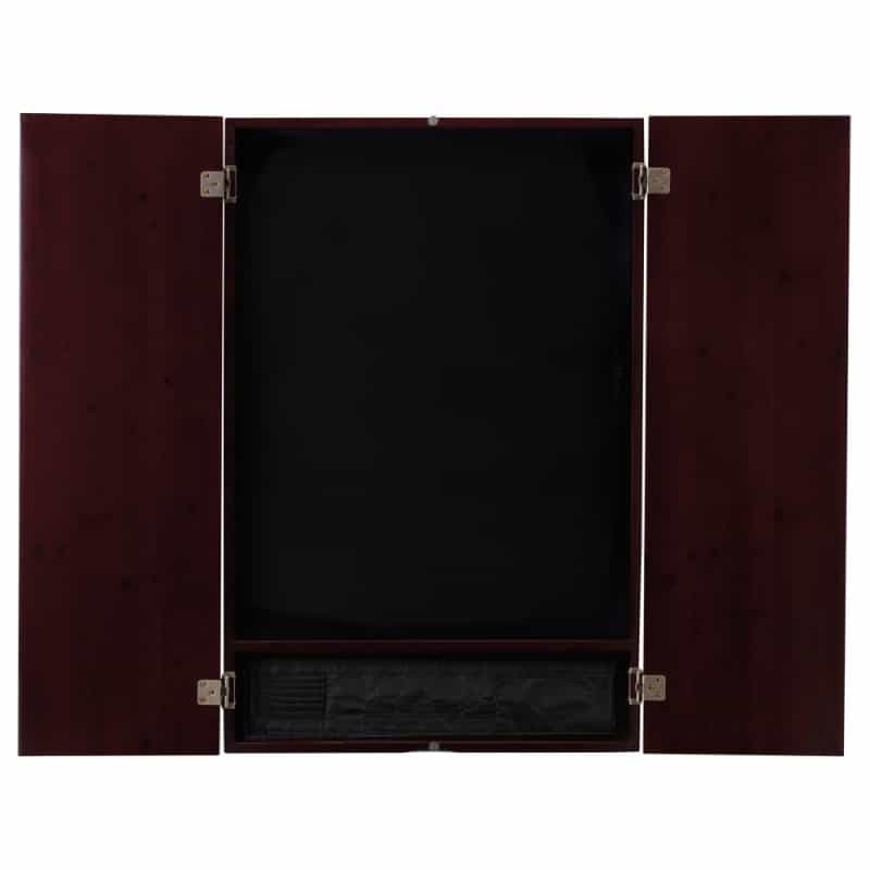 Viper Metropolitan Soft Tip Dartboard Cabinet Mahogany
