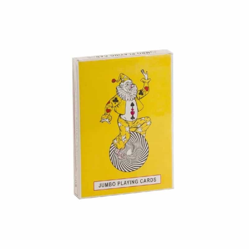 Jumbo Size Playing Cards Single Deck