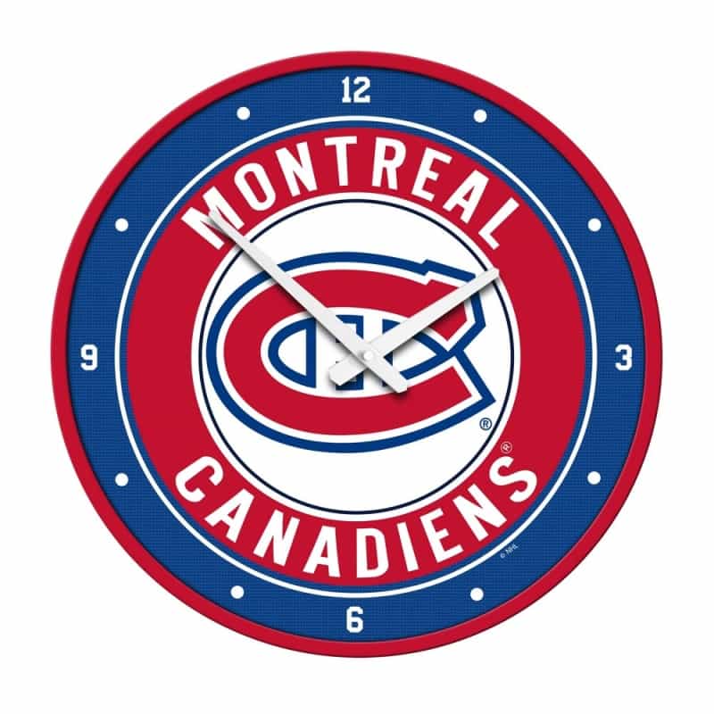 Montreal Canadiens: Modern Disc Wall Clock