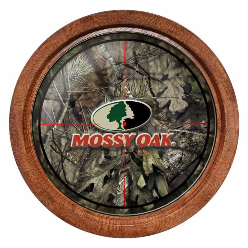 Mossy Oak - Break-Up: Scope - Round Slimline Lighted Wall Sign