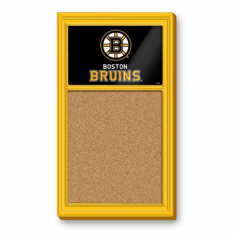 Boston Bruins: Cork Noteboard