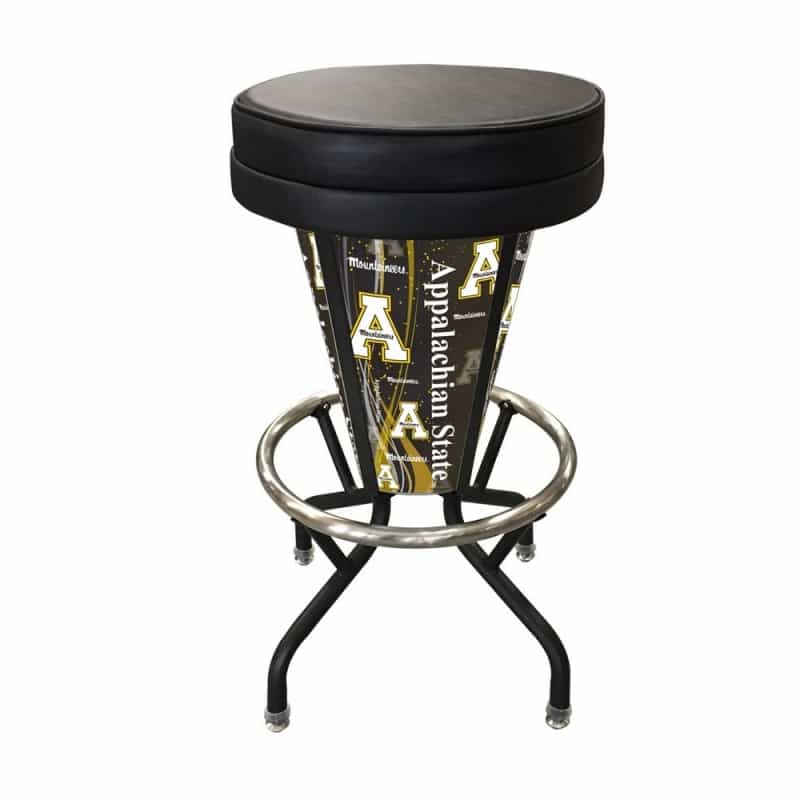 Lighted Appalachian State Swivel Bar Stool By Holland Bar Stool Co