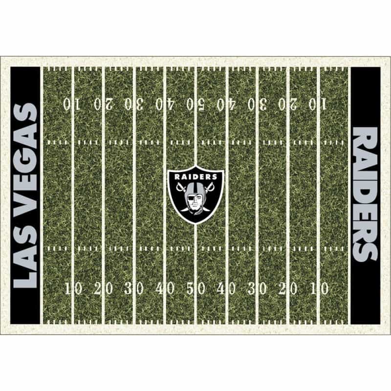 Las Vegas Raiders 6'X8' Homefield Rug