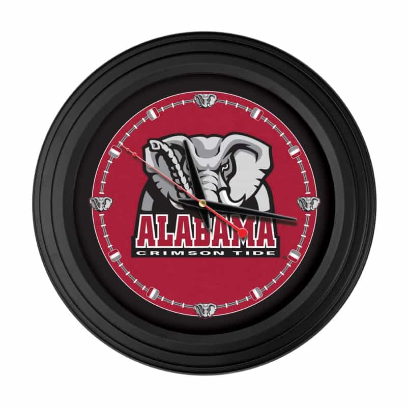 University Of Alabama 15" (Elephant) Traditional Wall Clock By Holland Bar Stool Co