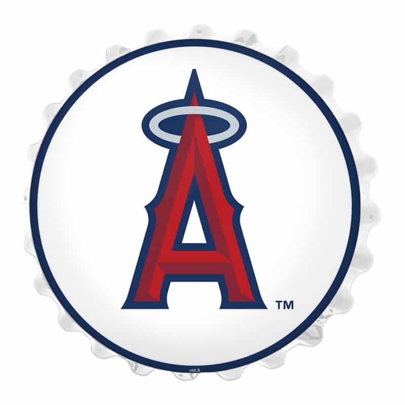 Los Angeles Angels: Bottle Cap Wall Light