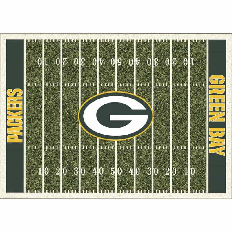 Green Bay Packers 4'X6' Homefield Rug