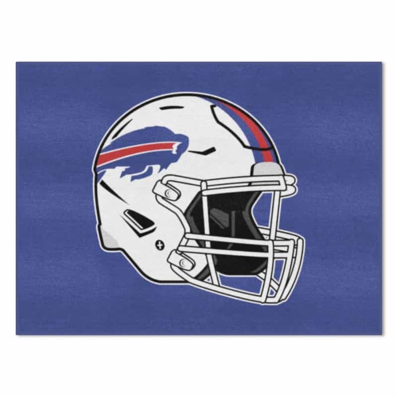 Buffalo Bills All-Star Rug - 34 In. X 42.5 In., Helmet Logo - Bills Helmet Logo