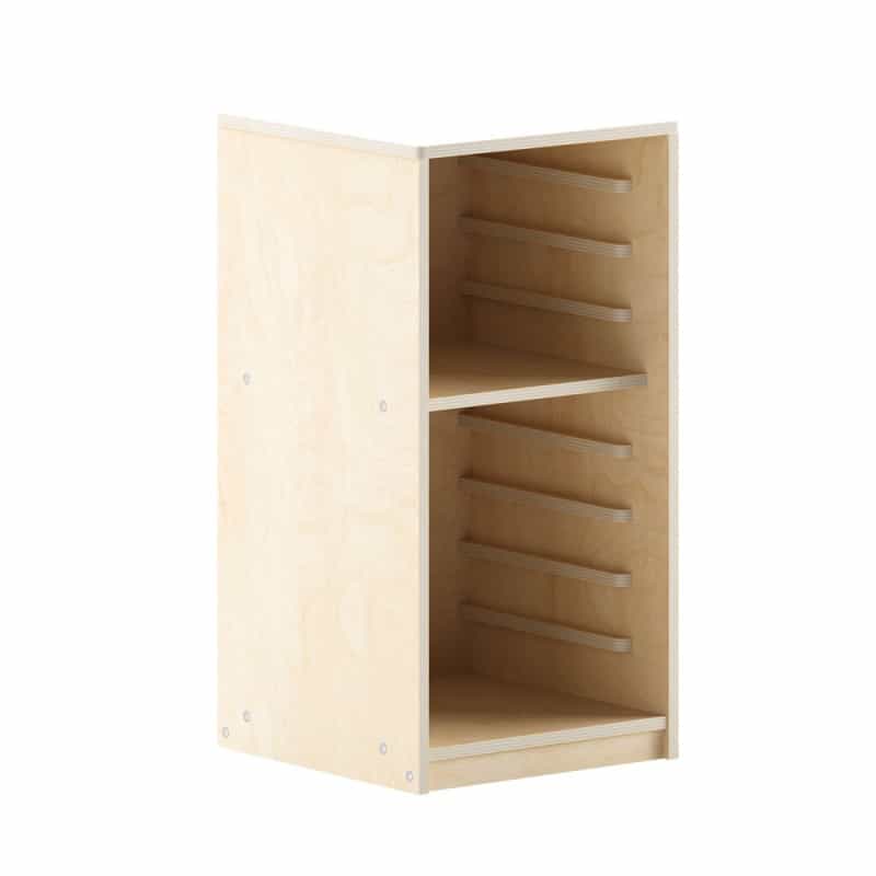 Bright Beginnings Kid Friendly Commercial Deluxe Natural Birch Plywood Puzzle Holder