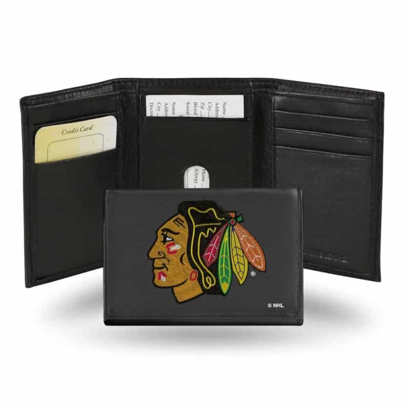 Chicago Blackhawks Embroidered Trifold