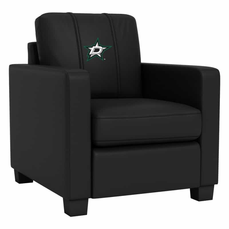 Dyno Stationary Club Chair With Dallas Stars Primary Logo