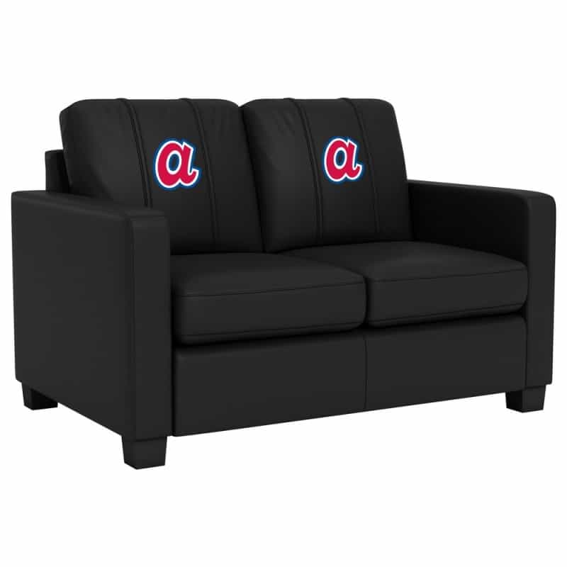 Dyno Stationary Loveseat With Atlanta Braves Cooperstown Primary