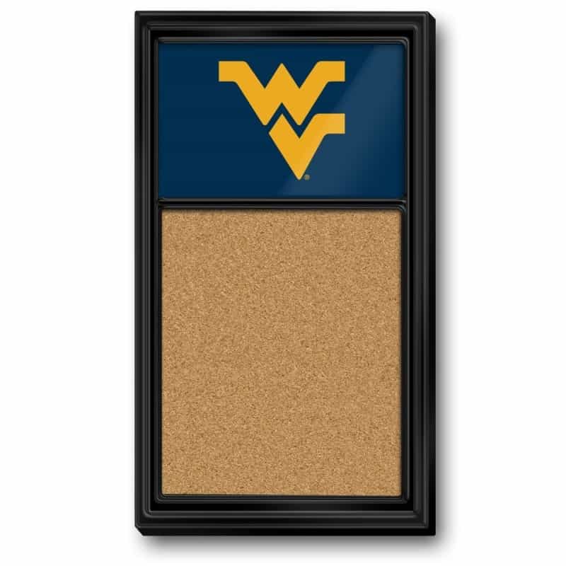 Wvu - West Virginia Mountaineers Team Board Corkboard-Primary Logo