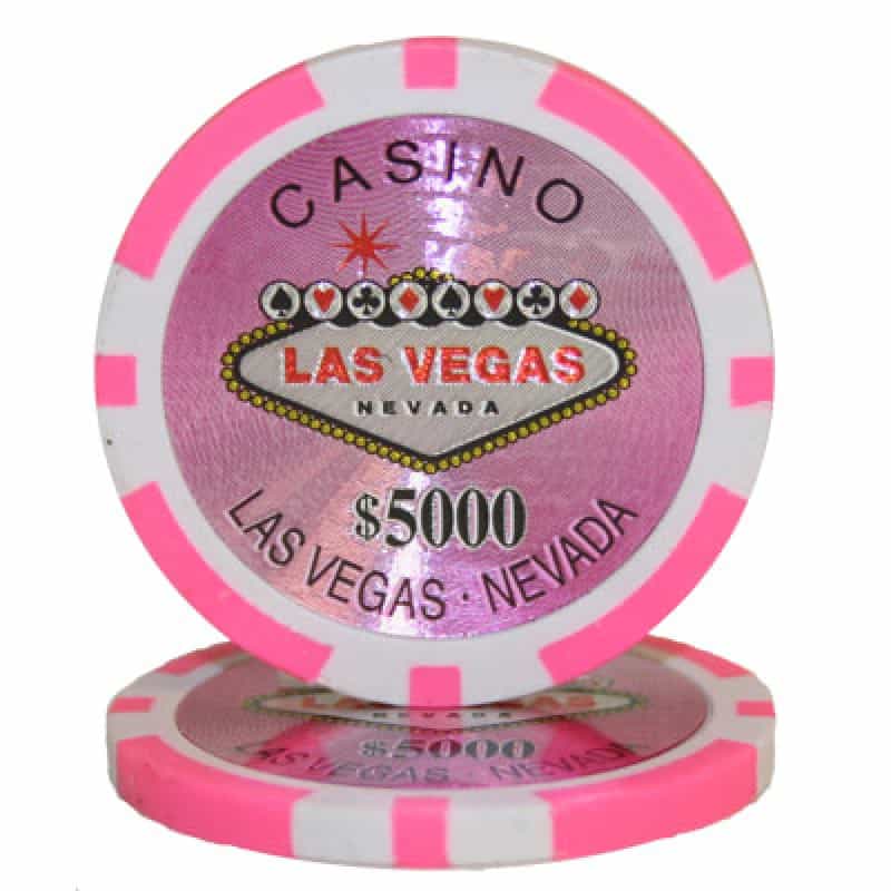 Las Vegas 14G $5000 Roll Of 25Pcs