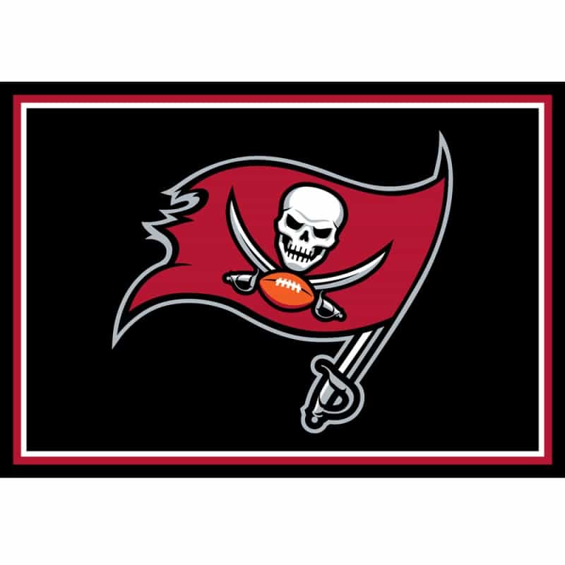 Tampa Bay Buccaneers 3X4 Area Rug