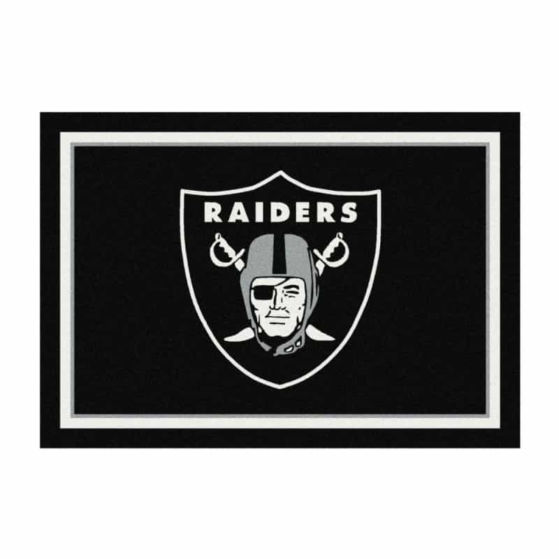 Las Vegas Raiders 8'X11' Spirit Rug