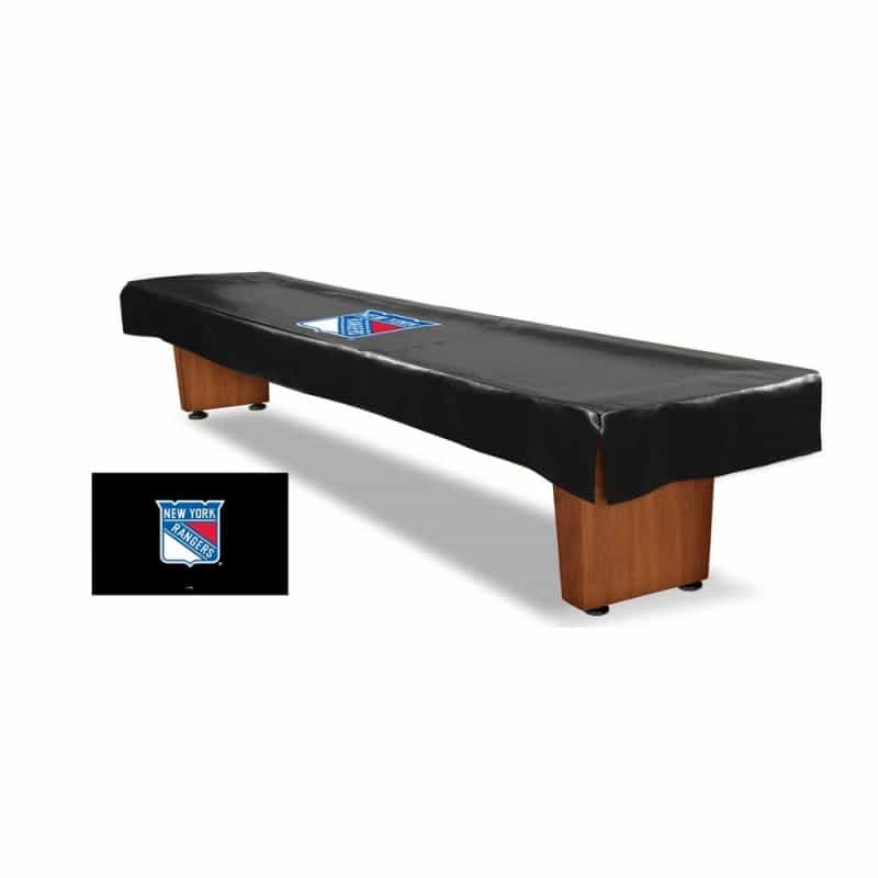 12' York Rangers Shuffleboard Table Cover By Holland Bar Stool Co