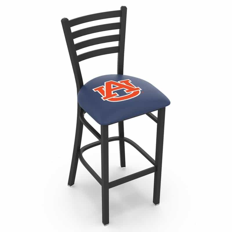L004 Auburn 25" Stationary Counter Stool With Black Wrinkle Finish