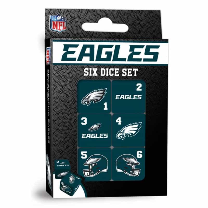 Philadelphia Eagles Dice Set - 19Mm