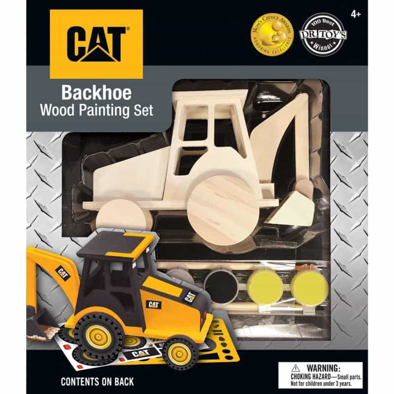 Caterpillar - Backhoe Wood Paint Kit