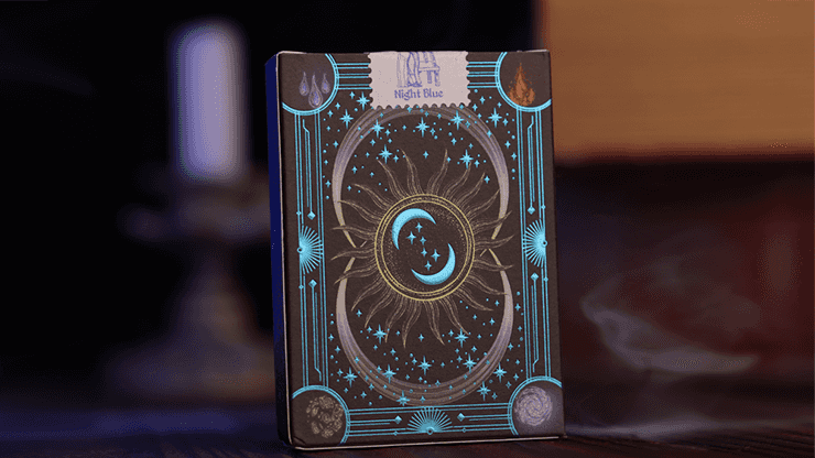Warriors Of The Stars: Zodiac Playing Cards (Night Blue) By Blue Moon Co