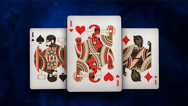 Avengers: Blue Edition Playing Cards By Theory11