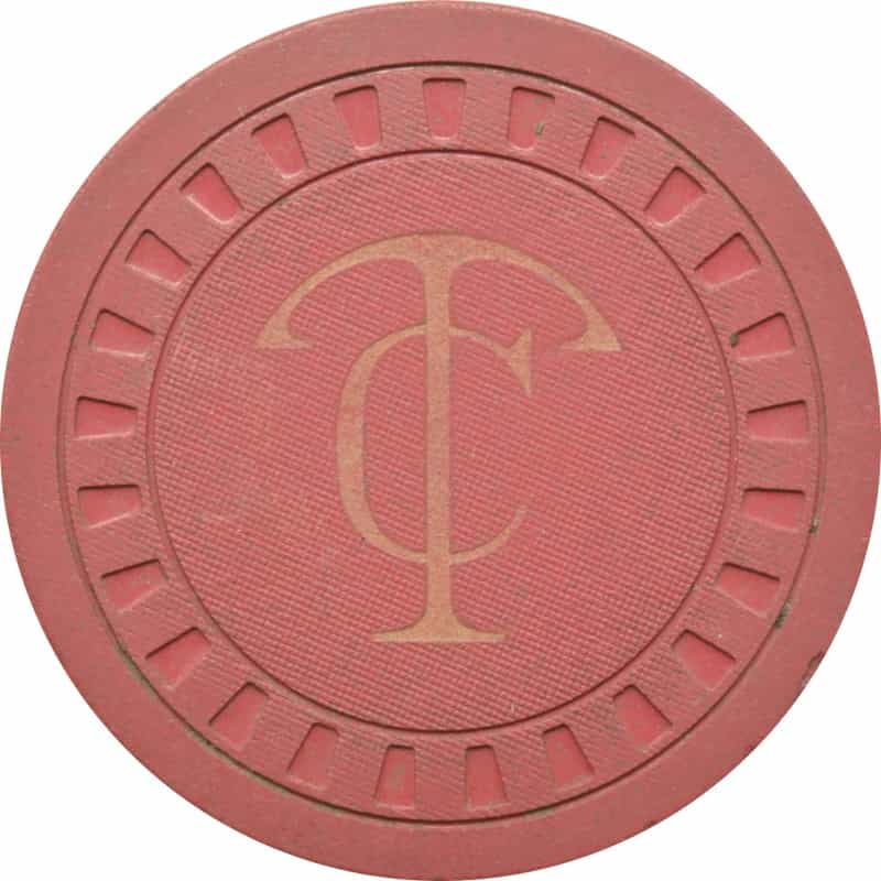 Turf Club Illegal Casino Hot Springs Arkansas Red Chip